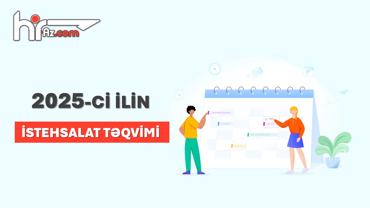 2025-ci ilin istehsalat təqvimi